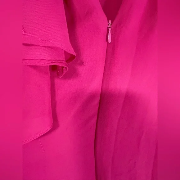 Vince Camuto Hot Pink Halter Jumpsuit size XL new with tag - Picture 5 of 10